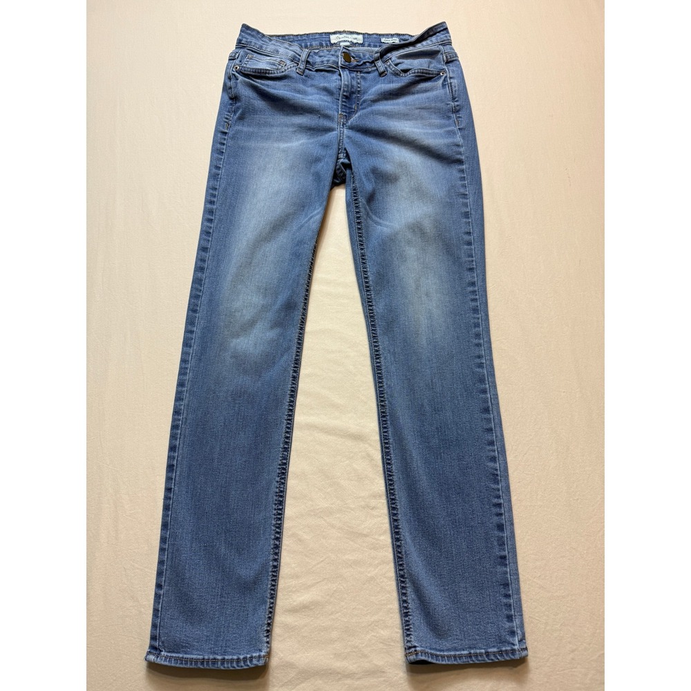 Calvin Klein Jeans Ultimate Skinny‎ Blue Denim Jeans Womens Size 8x30 Light Wash